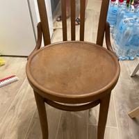 4 Sedie antiche uniche in stile Thonet