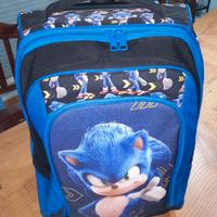 Zaino trolley scuola Sonic