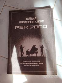 manuale Yamaha Portatone