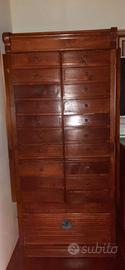 Schedario archivio con serrandina