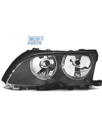 FANALE SINISTRO BMW E46 01-05 FONDO NERO