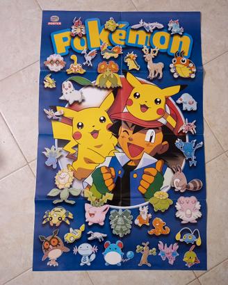 Poster Pokémon vintage del 2000