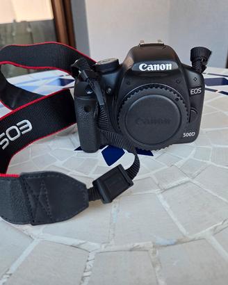 Canon eos 500d + kit obiettivi 