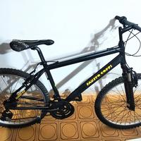 bici in alluminio ammortizzata 26 