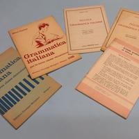 Libri didattici scuole elementari anni 50 italiano