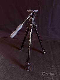 Treppiede Manfrotto 290 con testa fluida