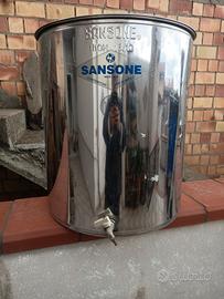 cisterna in acciaio inox da 150 litro 