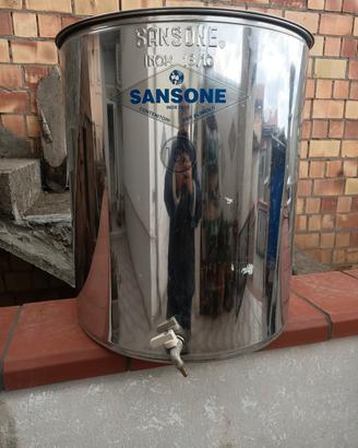 cisterna in acciaio inox da 150 litro 