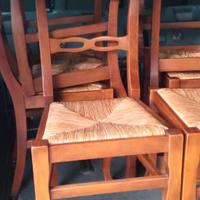 Sedie in legno