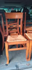Sedie in legno