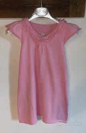 Zara kids 7-8 anni abito rosa