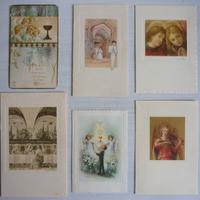 6 Santini prima comunione anni '60-70