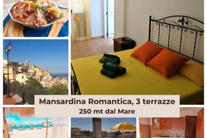 Mansardina Romantica 3 Terrazze, Calabria Jonica
