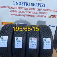 Gomme usate invernali 195/65/15 otime condizioni