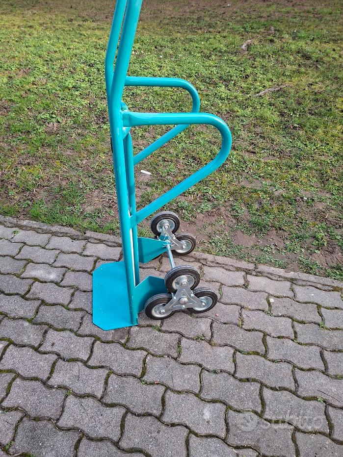 Carrello per trasporto su scale 6 ruote mm 150 Art.021B - Shop Mancini
