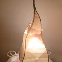 Lampada da terra artigianale