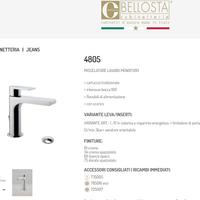 Rubinetto Miscelatore Lavabo BELLOSTA - JEANS 4805