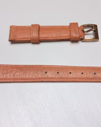 Cinturino donna NOS color naturale mm12 pelle Lama