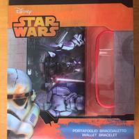 Star wars portafoglio e braccialetto - nuovi