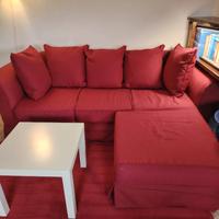 Divano + tappeto + tavolino