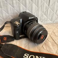 Reflex digitale Sony Alpha a290 + custodia