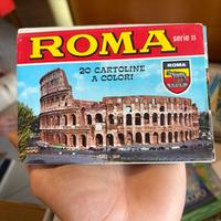 20 Cartoline Roma souvenir 1970s