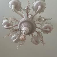 Lampadario in vetro di Murano