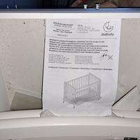 Lettino Legno bianco