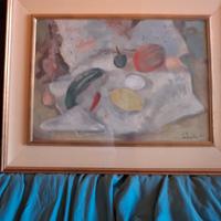 Quadro olio su tela Lamantea