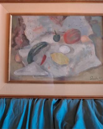 Quadro olio su tela Lamantea