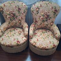 Coppia di poltroncine d’epoca