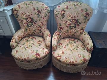 Coppia di poltroncine d’epoca