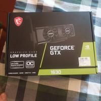 Scheda video Invidia GTX 1630 MSI low profile 