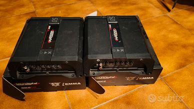 amplificatori soundigital 1600 + altoparlanti ciar