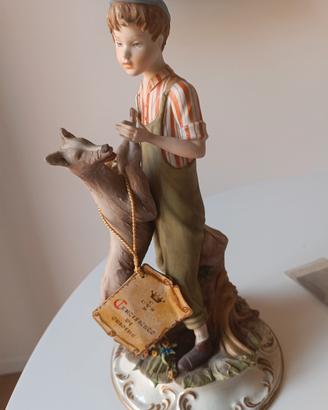 Splendida statuetta Di Capodimonte Villari