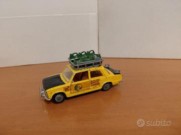 Mebetoys Fiat 124 Raid no Politoys Dinky Corgi 