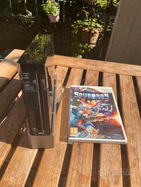 wii nera perfettamente funzionante con gioco