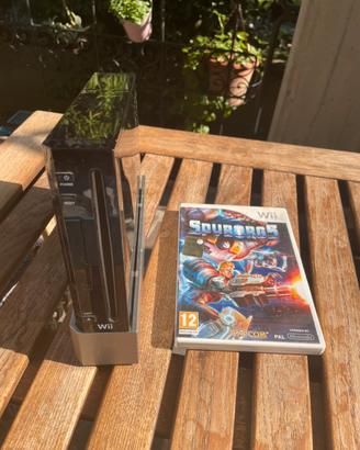 wii nera perfettamente funzionante con gioco