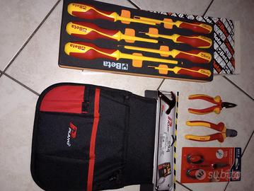 SET ATTREZZI DA ELETTRICISTA+ PORTA ATTREZZI PLANO