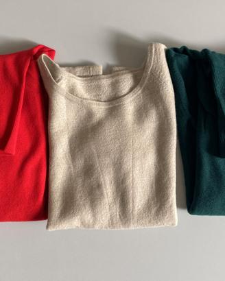 Lotto 6 Capi Maglieria Donna cashmere