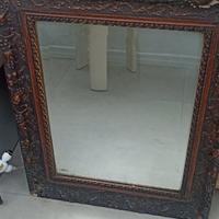 specchio antico da restaurare