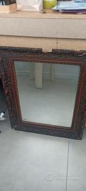 specchio antico da restaurare