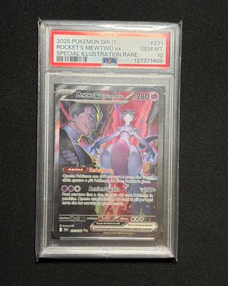 Mewtwo ex del team rocket psa 10