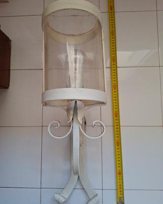 Lampada ferro battuto verniciato