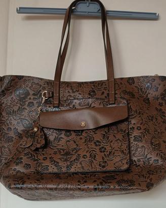 borsa parfois nera e marrone