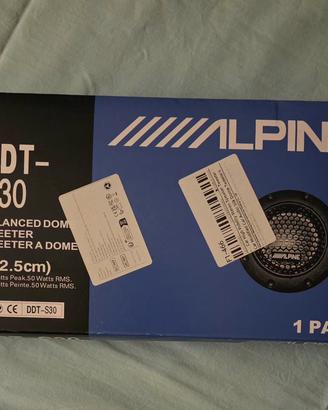 Tweeter Auto Alpine DDT-S30 2.5cm 180W - NUOVI
