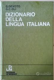 Dizionario Italiano Devoto Oli Vintage 1976