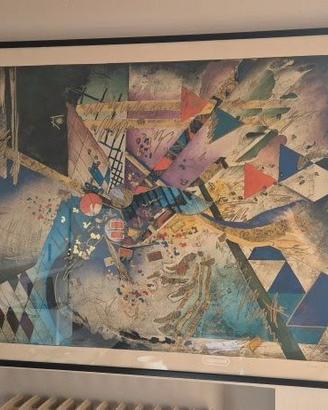 Quadro Moderno Astratto Grande Formato h.1 mt x 13