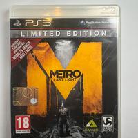 Gioco PS3 Metro Last Light