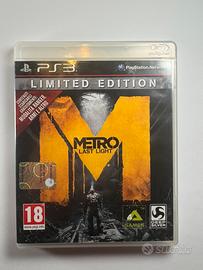 Gioco PS3 Metro Last Light